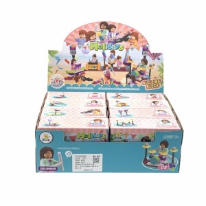 Brinquedo Bloco de Montar Meninas Holidays Lúdico Montessori