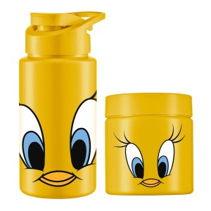 Kit Pote Organizador e Squeeze Sport do Piu Piu