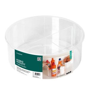 Organizador Diamond Giratório com 2 Divisórias Removíveis