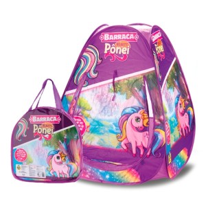 Barraca Infantil Rosa Beauty Pônei 90x90x90 cm