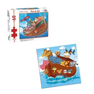 Quebra-Cabeças Arca de Noé 60 Peças Pais & Filhos