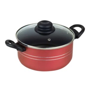 Panela Caçarola Antiaderente Premium Cereja 5.3L N22 Araflon