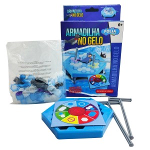 Jogo Armadilha no Gelo diversão e interação em Família