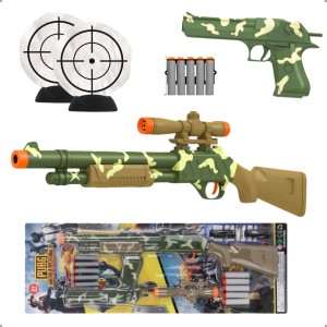 Super kit com 2 lançadores de Dardos com 10 Dardos Mira Alvo