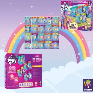 Jogo Educativo dos Números My Little Pony com 60 peças