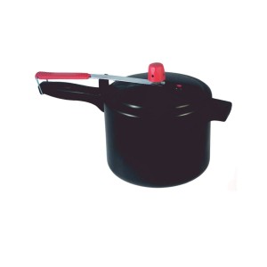 Panela de Pressão 3 Litros Antiaderente Preta Segura Mazetto