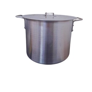 Caldeirão Hotel Grande Alumínio Com Tampa 21 Litros Mazetto